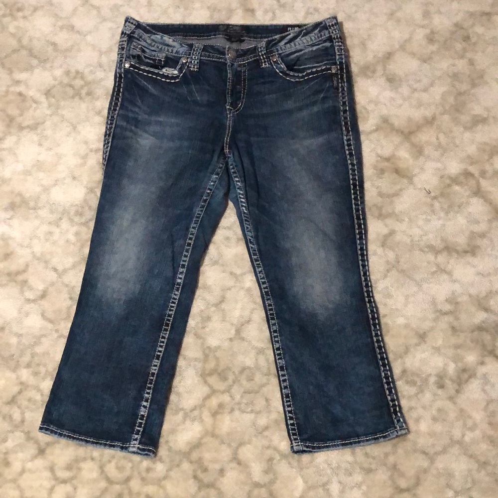 Silver jeans